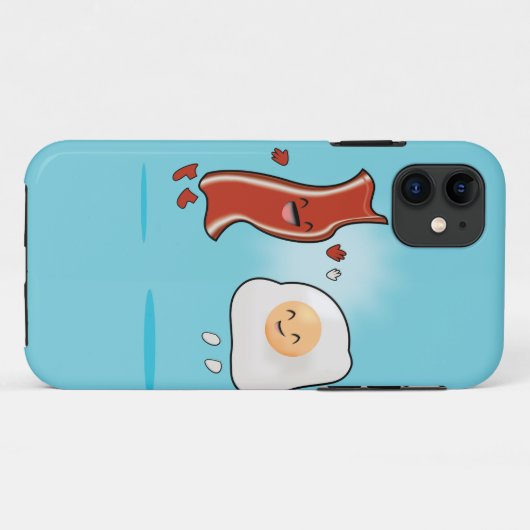 Bacon Loves Eggs Case-Mate iPhone Case (Achterkant (horizontaal))