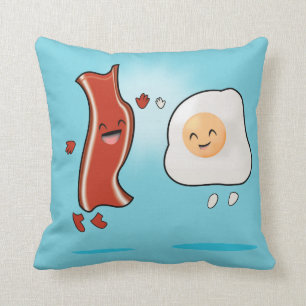 Bacon Loves Eggs Kussen