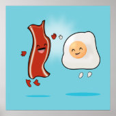 Bacon Loves Eggs Poster (Voorkant)