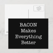 BACON maakt alles beter Briefkaart (Voorkant / Achterkant)