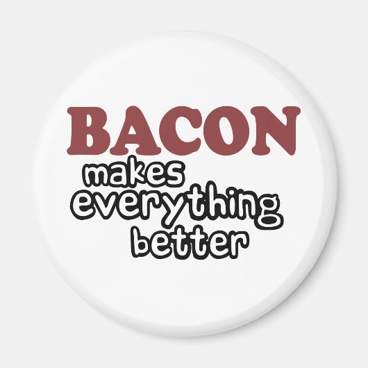 bacon maakt alles beter magneet (Voorkant)