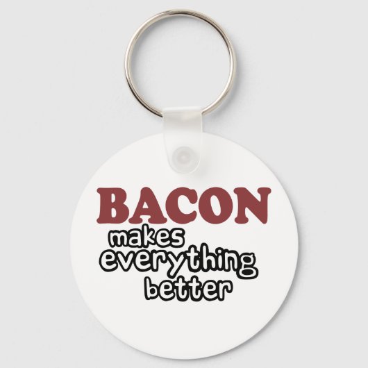 bacon maakt alles beter sleutelhanger (Voorkant)