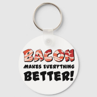 Bacon maakt alles beter sleutelhanger