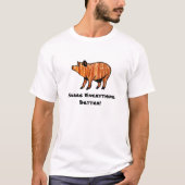 Bacon maakt alles beter! t-shirt (Voorkant)