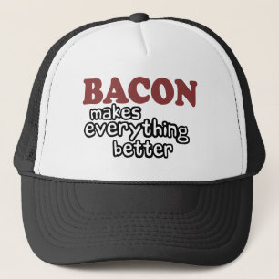 bacon maakt alles beter trucker pet