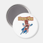 Bacon Man Magneet (Voorkant / Achterkant)