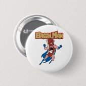 Bacon Man Ronde Button 5,7 Cm (Voorkant /achterkant)