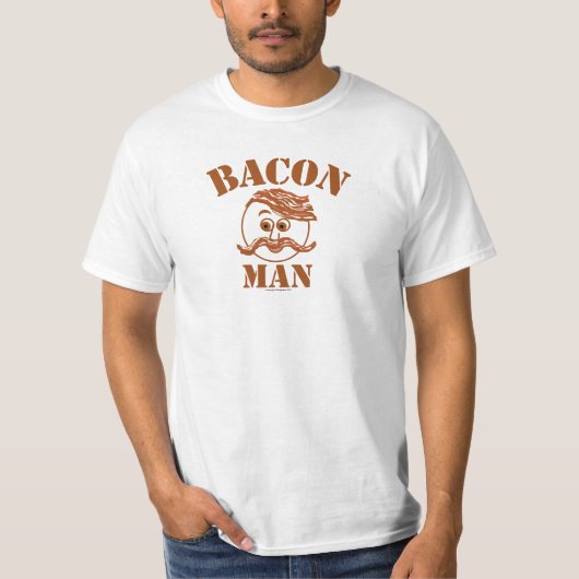 Bacon Man t-shirt (Voorkant)
