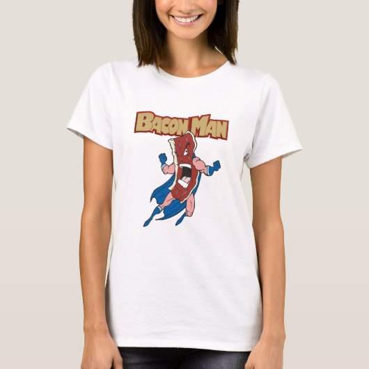 Bacon Man T-shirt (Voorkant)