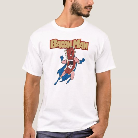 Bacon Man T-shirt (Voorkant)