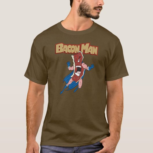 Bacon Man T-shirt (Voorkant)