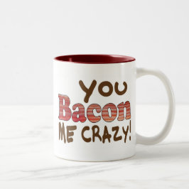 Bacon Maniak Tweekleurige Koffiemok