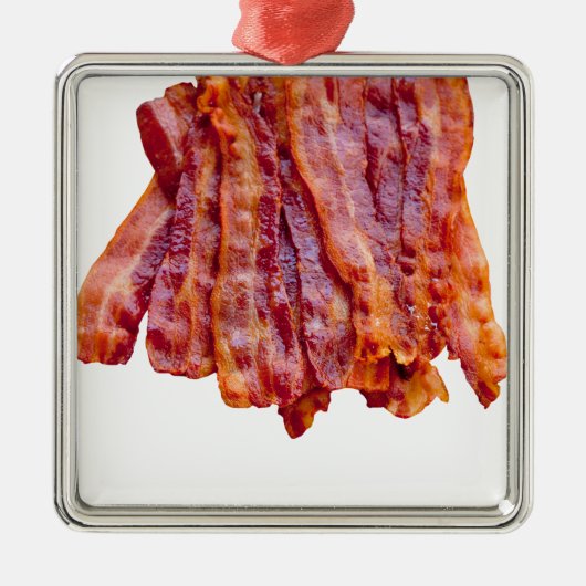 Bacon Metalen Ornament (Voorkant)