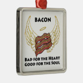 Bacon Metalen Ornament (Rechts)