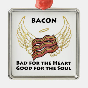 Bacon Metalen Ornament