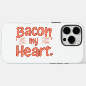 Bacon Mijn Hart Case-Mate iPhone Case (Achterkant (horizontaal))