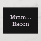 Bacon Mmm Briefkaart (Voorkant)