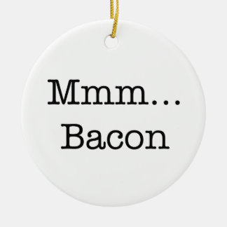 Bacon Mmm Keramisch Ornament