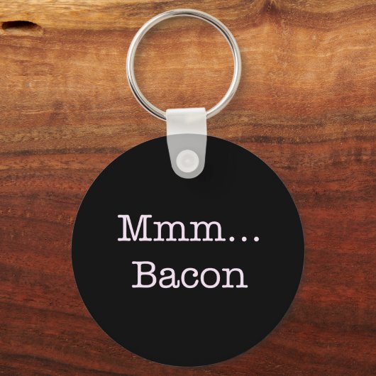 Bacon Mmm Sleutelhanger (Voorkant)