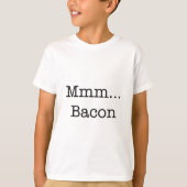 Bacon Mmm T-shirt (Voorkant)