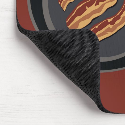 Bacon Mousepad Muismat (Hoek)
