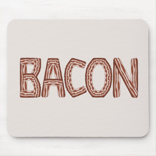 Bacon Mousepad Muismat (Voorkant)