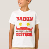 Bacon Mustache T-shirt (Voorkant)