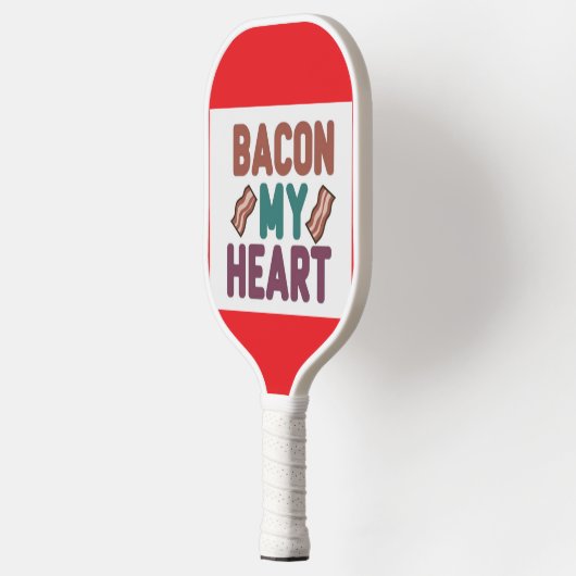 Bacon My Heart Pickleball Paddle (Links)