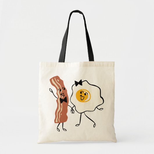 Bacon 'N Egg Lover Canvas tas (Voorkant)