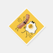 Bacon 'N Egg Lover Servetten (Hoek)
