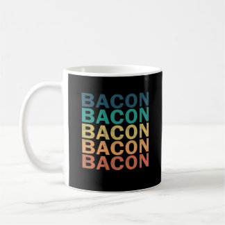Bacon Naam Bacon  Retro Bacon Naam Item Koffiemok