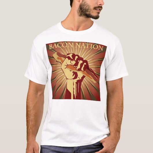 Bacon Nation T-shirt (Voorkant)