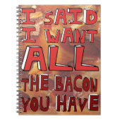 Bacon Notitieboek (Voorkant)