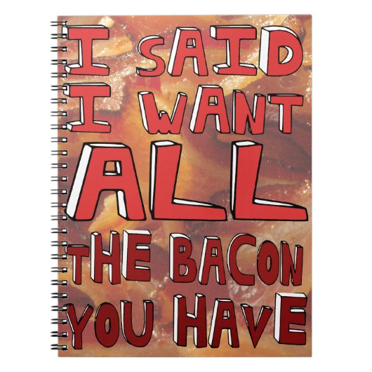 Bacon Notitieboek (Voorkant)