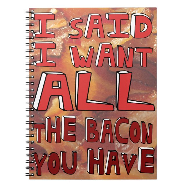 Bacon Notitieboek (Voorkant)