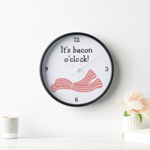 Bacon O'Clock leuke food grafisch