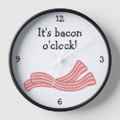 Bacon O'Clock leuke food grafisch (Voorkant)