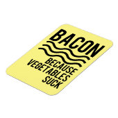 Bacon! Omdat groenten zuigen Magneet (Linkerzijde)