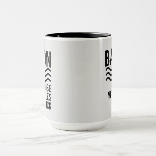 Bacon! Omdat Vegetables Suck Mok (Midden)