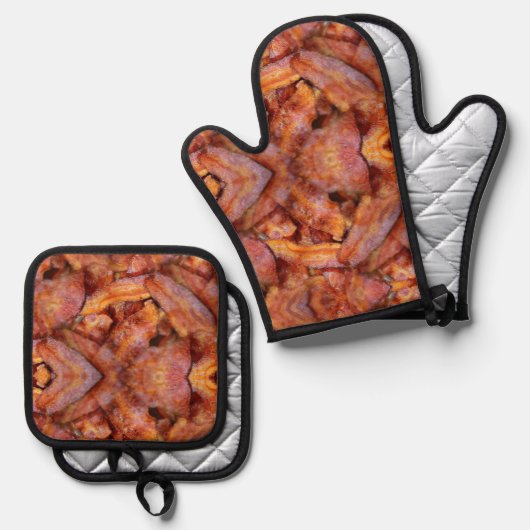 Bacon Ovenwant & Pannenlap Set (Voorkant / Achterkant)