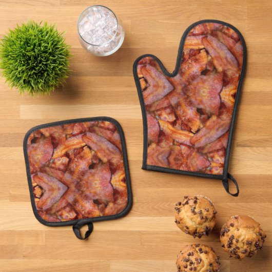Bacon Ovenwant & Pannenlap Set (Top down)