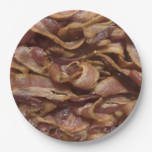 Bacon Papieren Bordje (Voorkant)