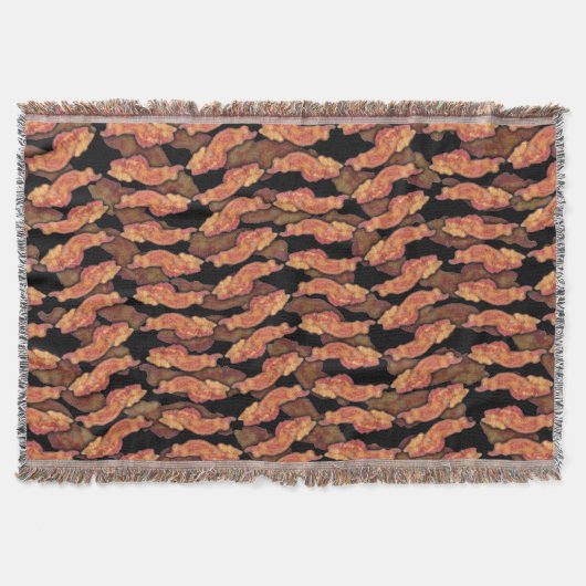 Bacon Pattern Deken (Voorkant)
