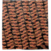Bacon Pattern Douchegordijn (Voorkant)