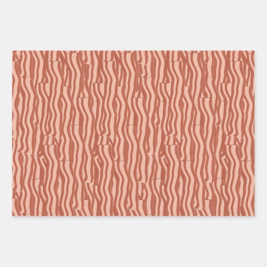 Bacon Pattern Inpakpapier Vel (Voorkant 2)