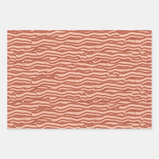 Bacon Pattern Inpakpapier Vel (Voorkant)