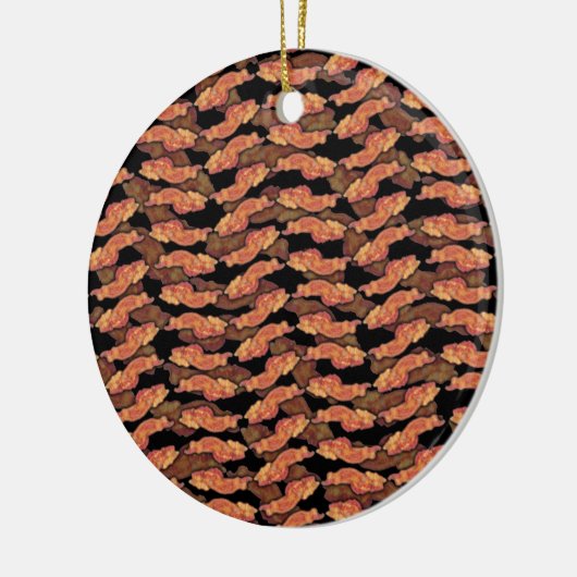 Bacon Pattern Keramisch Ornament (Links)