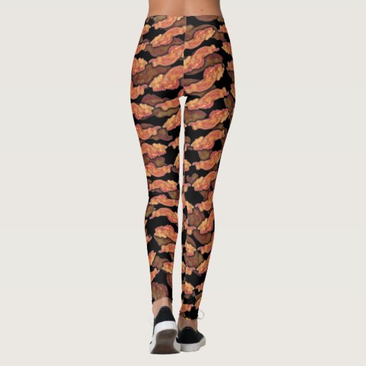 Bacon Pattern Leggings (Achterkant)