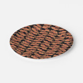 Bacon Pattern Papieren Bordje (Gekanteld)