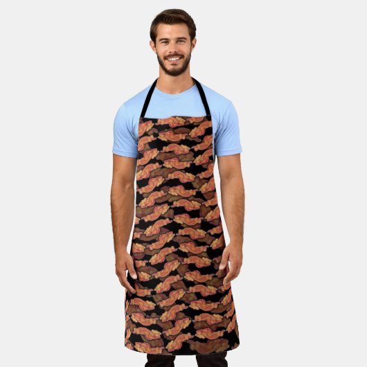 Bacon Pattern Schort (Gedragen)